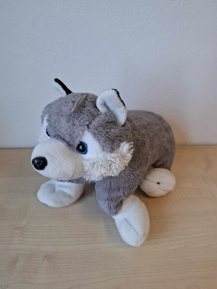 Hračka 1110, 0,32 Kg, Rozkládací polštářek Husky, 34x40 cm