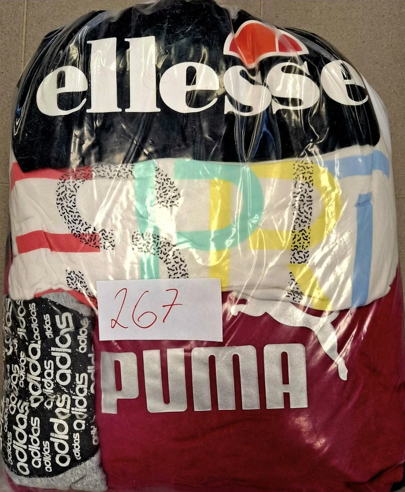 Balík 267/25, Značkový sport pro dospělé a děti + jiné značky., Originál 5 kg,1,2 jak.