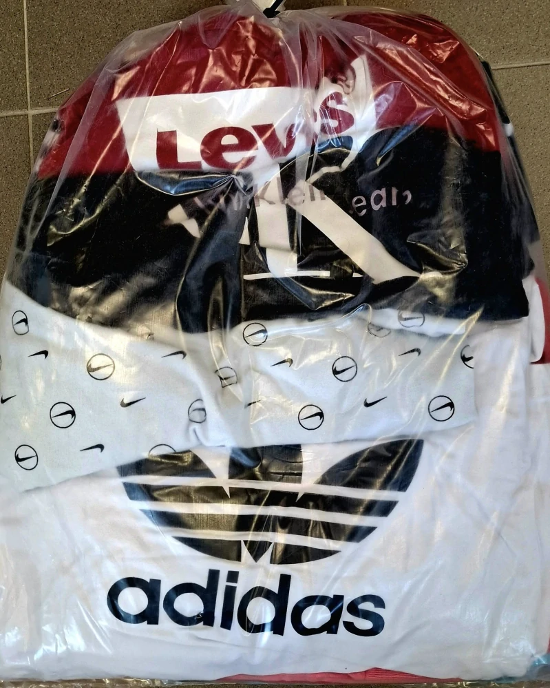 Balík 534/25, Značkový sport pro dospělé a děti + jiné značky., Originál 5 kg,1,2 jak.