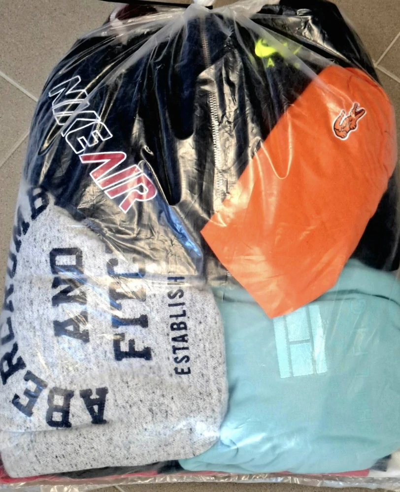 Balík 582/25, Značkový sport pro dospělé a děti + jiné značky., Originál 5 kg,1,2 jak.