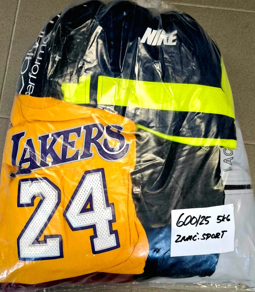 Balík 600/25, Značkový sport pro dospělé a děti + jiné značky., Originál 5 kg,1,2 jak.