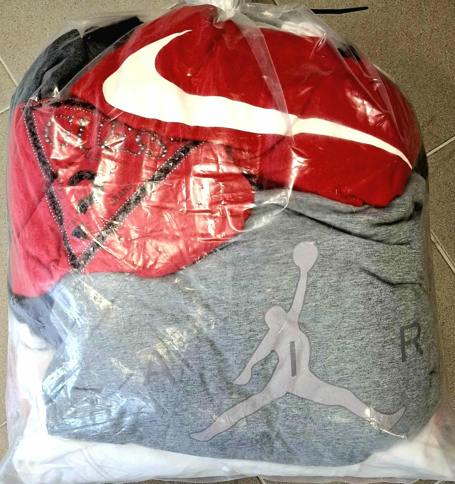 Balík 607/25, Značkový sport pro dospělé a děti + jiné značky., Originál 5 kg,1,2 jak.