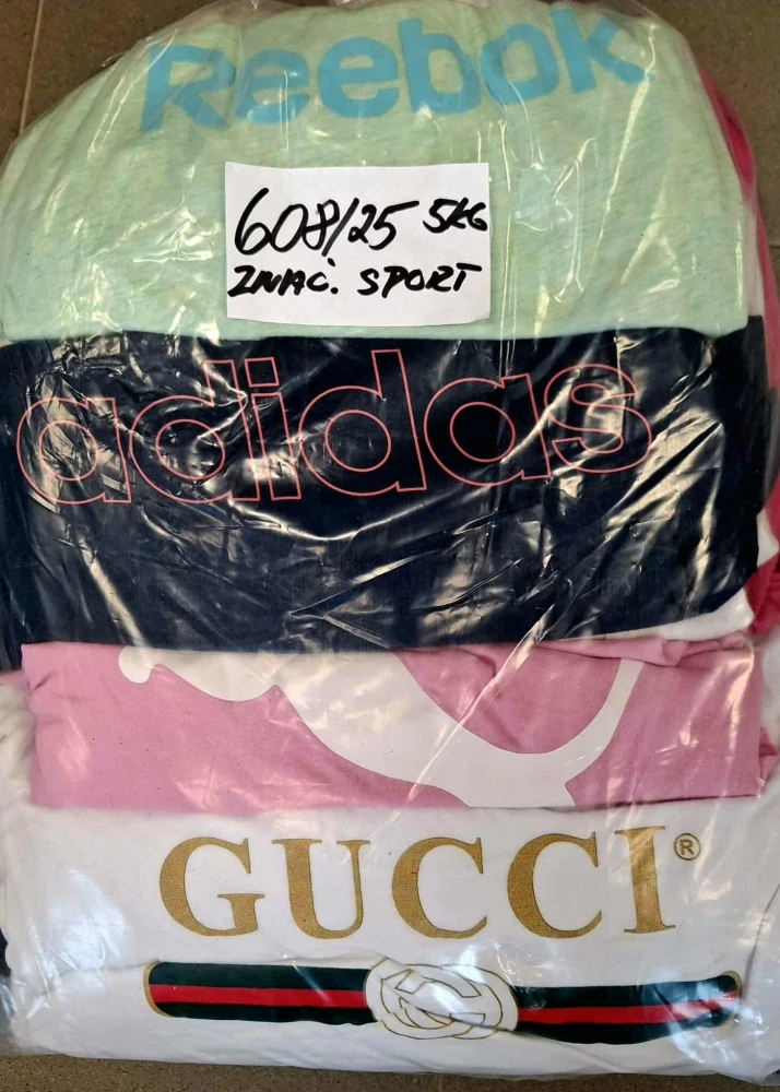 Balík 608/25, Značkový sport pro dospělé a děti + jiné značky., Originál 5 kg,1,2 jak.