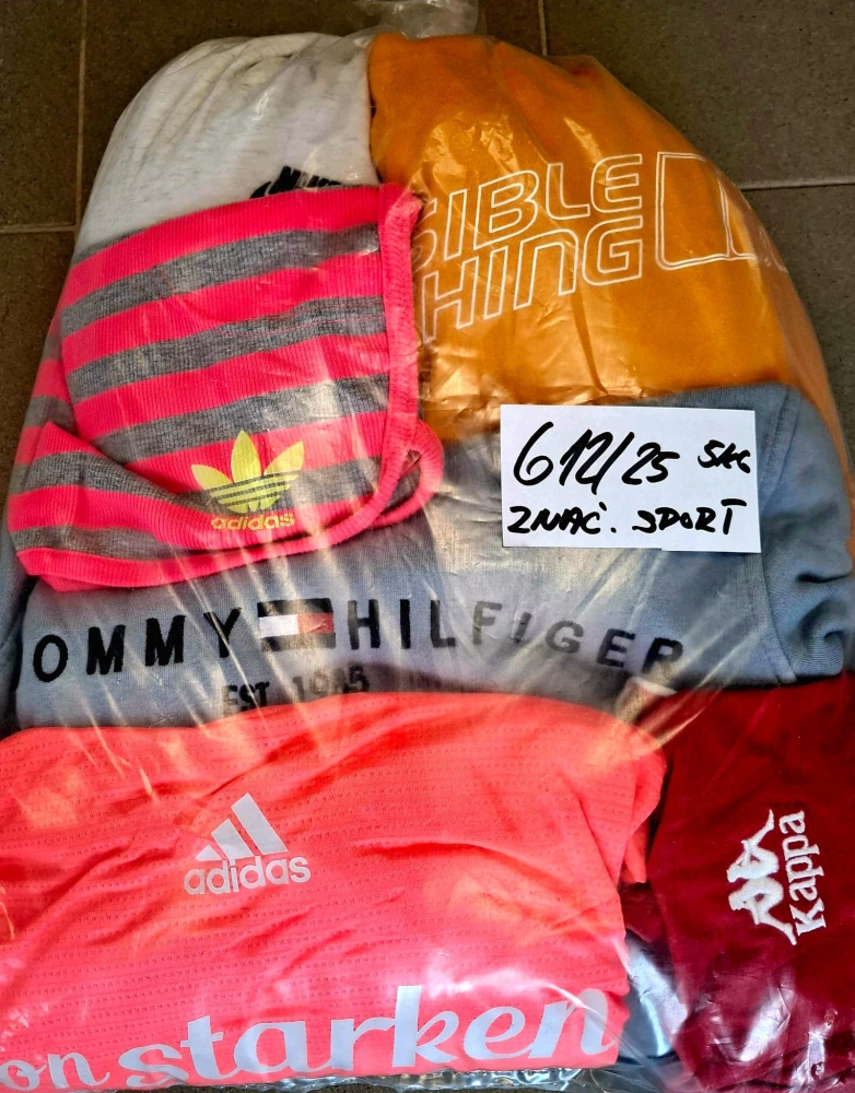 Balík 612/25, Značkový sport pro dospělé a děti + jiné značky., Originál 5 kg,1,2 jak.