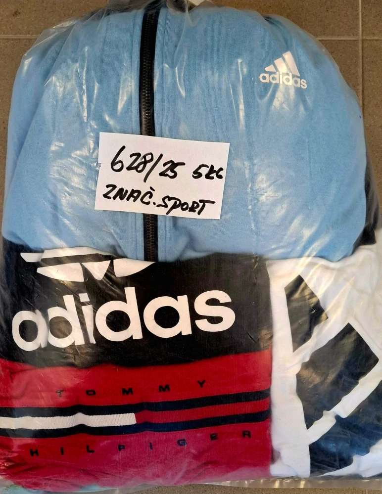 Balík 628/25, Značkový sport pro dospělé a děti + jiné značky., Originál 5 kg,1,2 jak.
