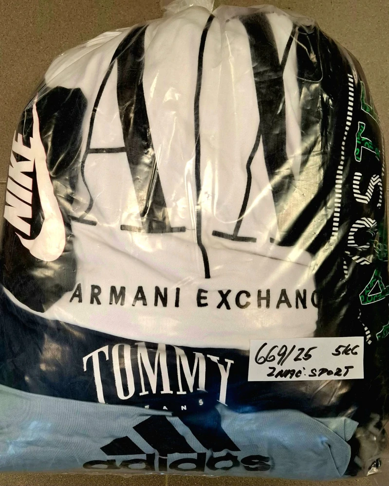 Balík 669/25, Značkový sport pro dospělé a děti + jiné značky., Originál 5 kg,1,2 jak.