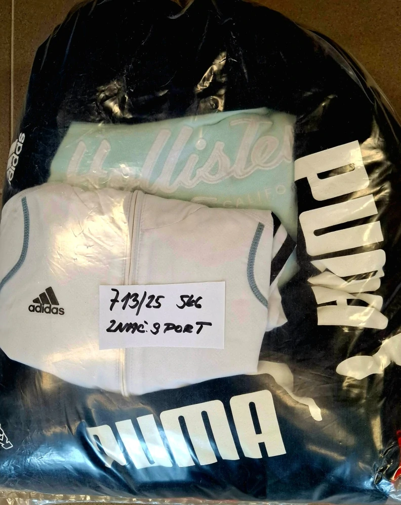 Balík 713/25, Značkový sport pro dospělé a děti + jiné značky., Originál 5 kg,1,2 jak.