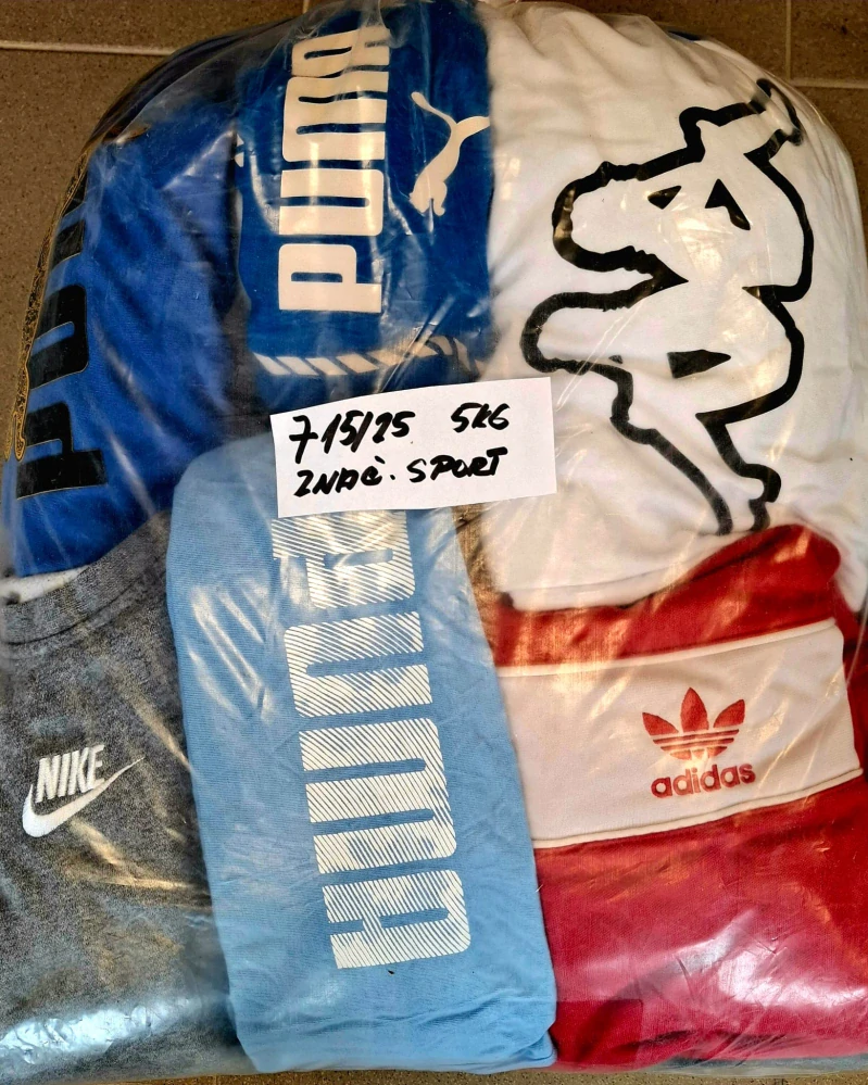 Balík 715/25, Značkový sport pro dospělé a děti + jiné značky., Originál 5 kg,1,2 jak.