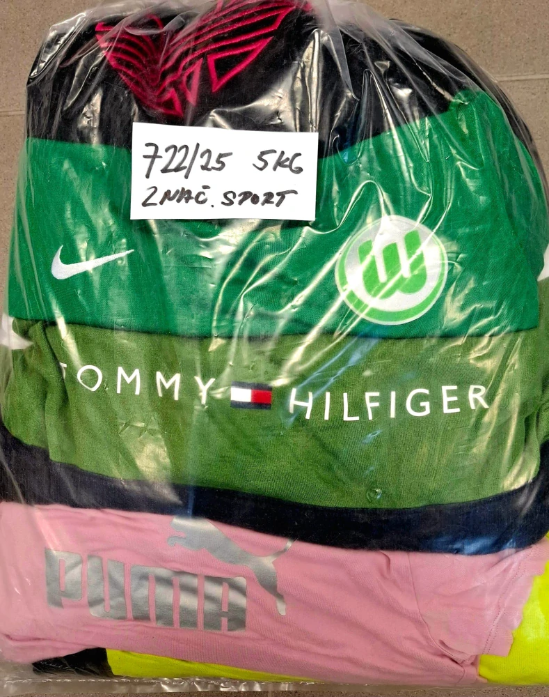 Balík 722/25, Značkový sport pro dospělé a děti + jiné značky., Originál 5 kg,1,2 jak.