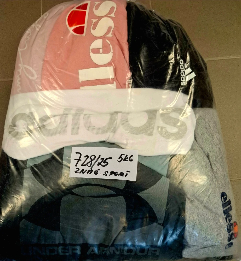 Balík 728/25, Značkový sport pro dospělé a děti + jiné značky., Originál 5 kg,1,2 jak.