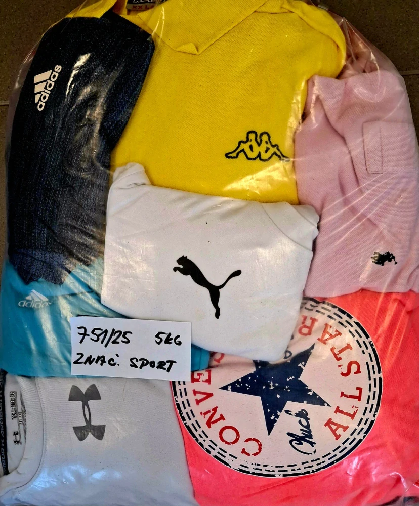 Balík 751/25, Značkový sport pro dospělé a děti + jiné značky., Originál 5 kg,1,2 jak.