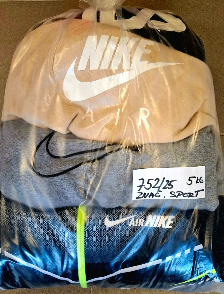 Balík 752/25, Značkový sport pro dospělé a děti + jiné značky., Originál 5 kg,1,2 jak.