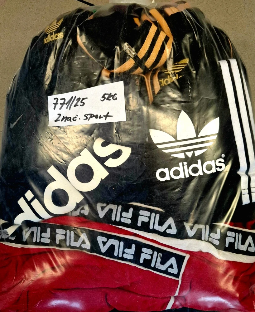 Balík 771/25, Značkový sport pro dospělé a děti + jiné značky., Originál 5 kg,1,2 jak.