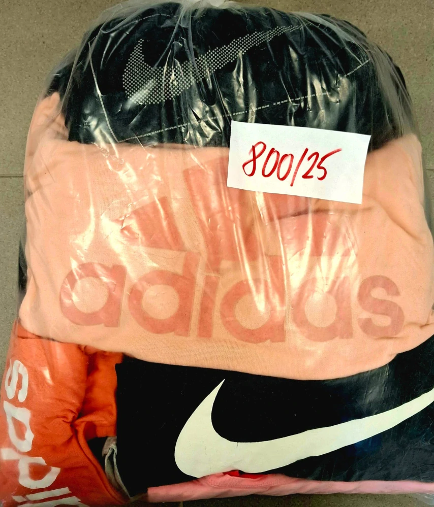 Balík 800/25, Značkový sport pro dospělé a děti + jiné značky., Originál 5 kg,1,2 jak.