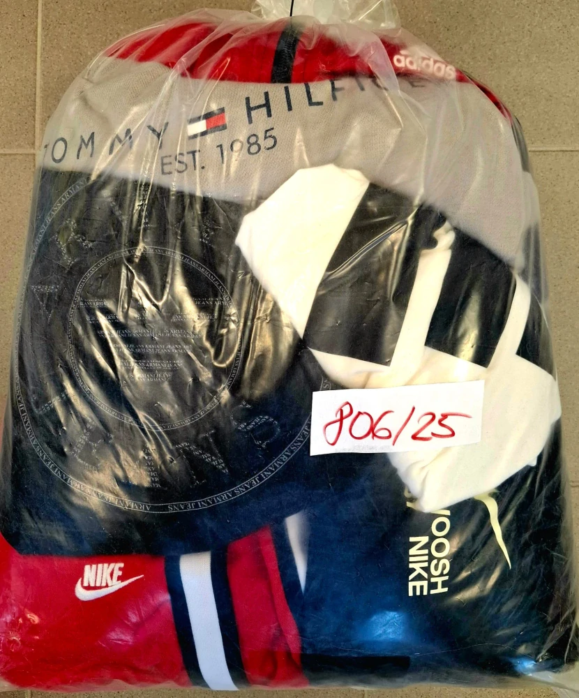 Balík 806/25, Značkový sport pro dospělé a děti + jiné značky., Originál 5 kg,1,2 jak.