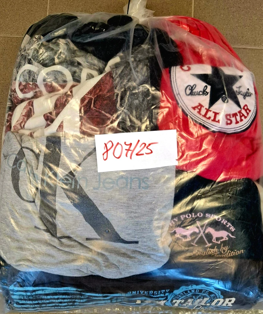 Balík 807/25, Značkový sport pro dospělé a děti + jiné značky., Originál 5 kg,1,2 jak.