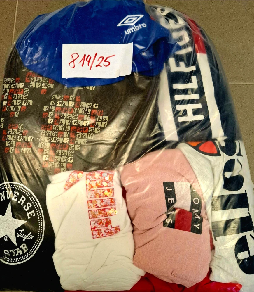Balík 814/25, Značkový sport pro dospělé a děti + jiné značky., Originál 5 kg,1,2 jak.
