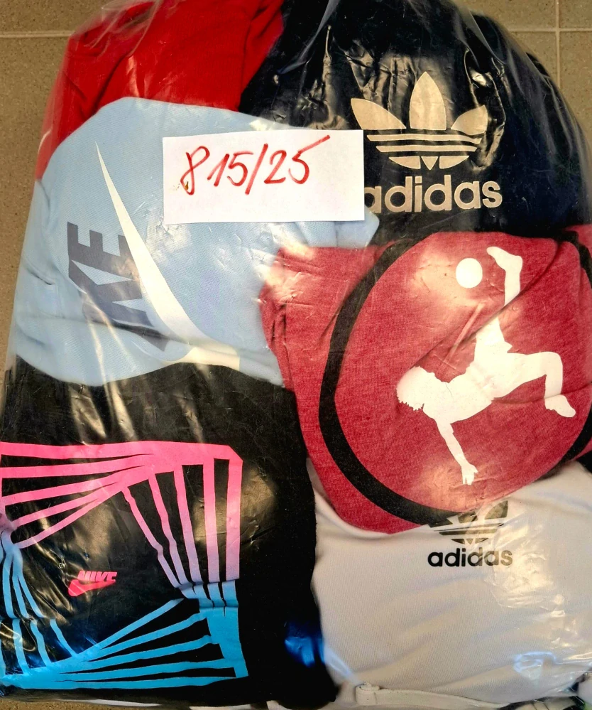 Balík 815/25, Značkový sport pro dospělé a děti + jiné značky., Originál 5 kg,1,2 jak.