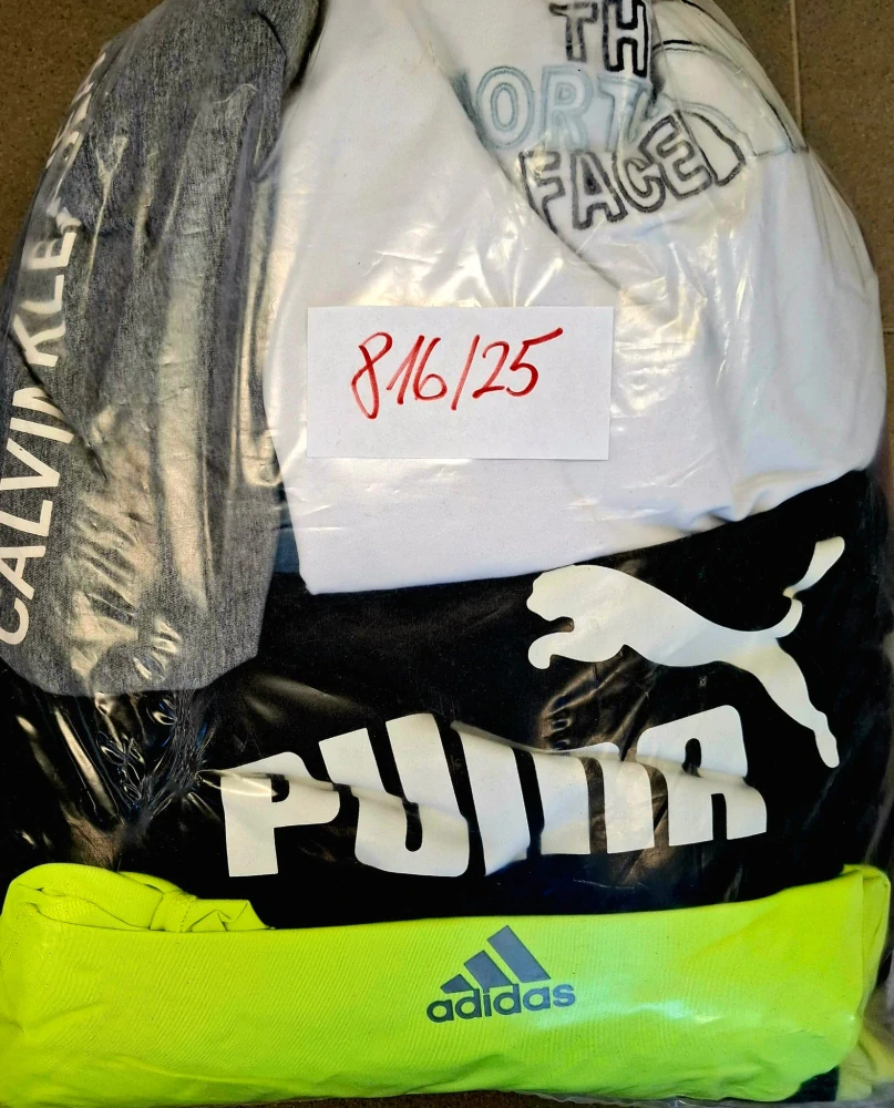Balík 816/25, Značkový sport pro dospělé a děti + jiné značky., Originál 5 kg,1,2 jak.