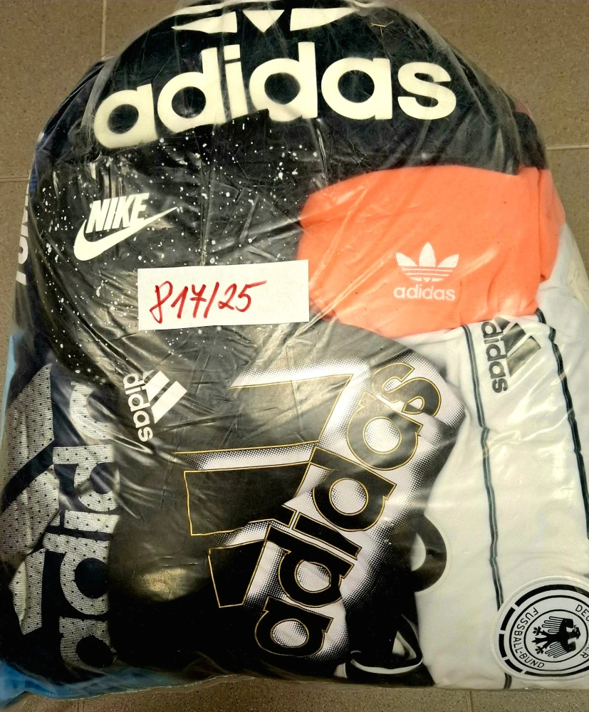 Balík 817/25, Značkový sport pro dospělé a děti + jiné značky., Originál 5 kg,1,2 jak.