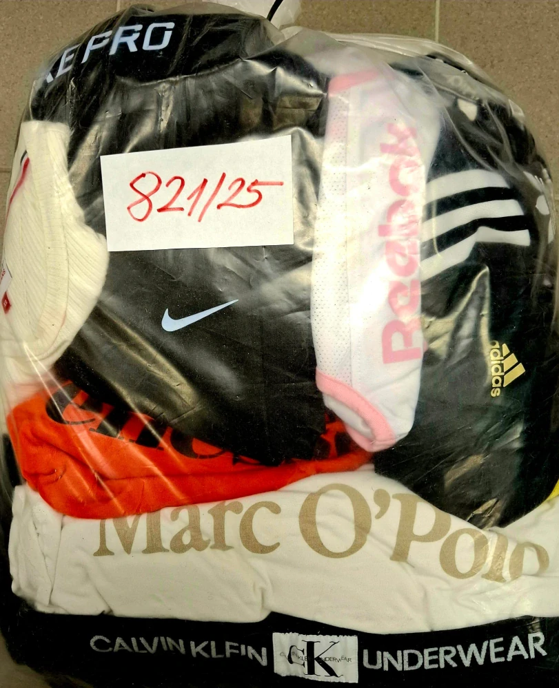 Balík 821/25, Značkový sport pro dospělé a děti + jiné značky., Originál 5 kg,1,2 jak.