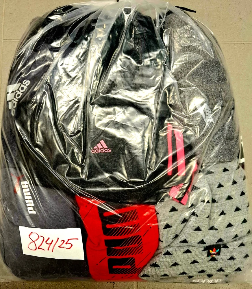 Balík 824/25, Značkový sport pro dospělé a děti + jiné značky., Originál 5 kg,1,2 jak.