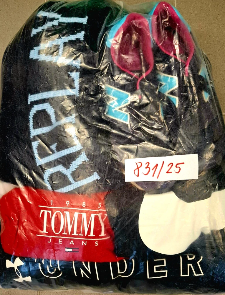 Balík 831/25, Značkový sport pro dospělé a děti + jiné značky., Originál 5 kg,1,2 jak., 2 DODAVATEL