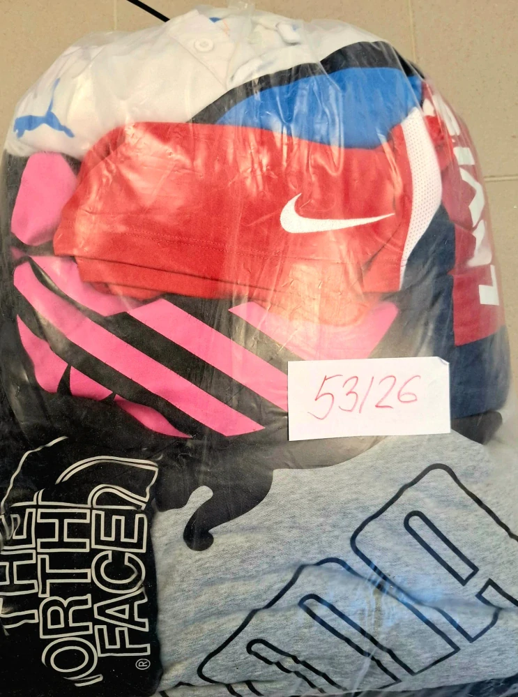 Balík 53/26, Značkový sport pro dospělé a děti + jiné značky., Originál 5 kg,1,2 jak.