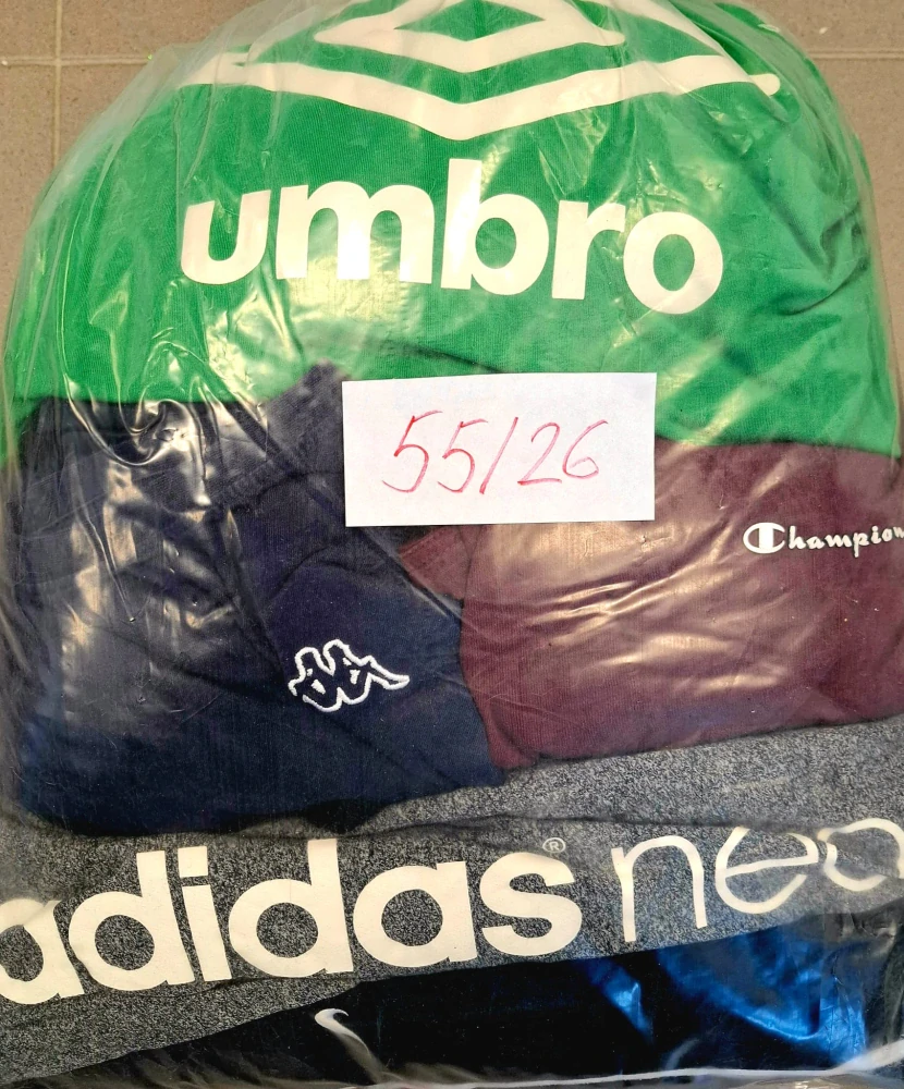 Balík 55/26, Značkový sport pro dospělé a děti + jiné značky., Originál 5 kg,1,2 jak.