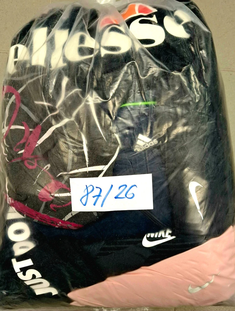 Balík 87/26, Značkový sport pro dospělé a děti + jiné značky., Originál 5 kg,1,2 jak.