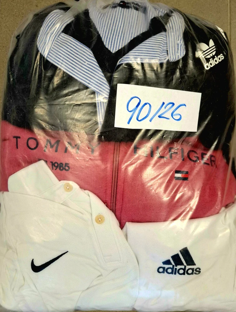 Balík 90/26, Značkový sport pro dospělé a děti + jiné značky., Originál 5 kg,1,2 jak.