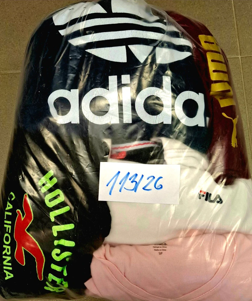 Balík 113/26, Značkový sport pro dospělé a děti + jiné značky., Originál 5 kg,1,2 jak.