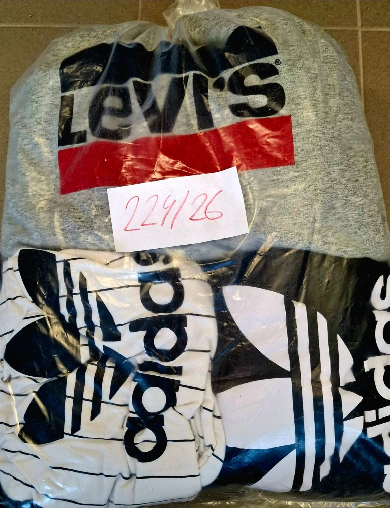 Balík 224/26, Značkový sport pro dospělé a děti + jiné značky., Originál 5 kg,1,2 jak.
