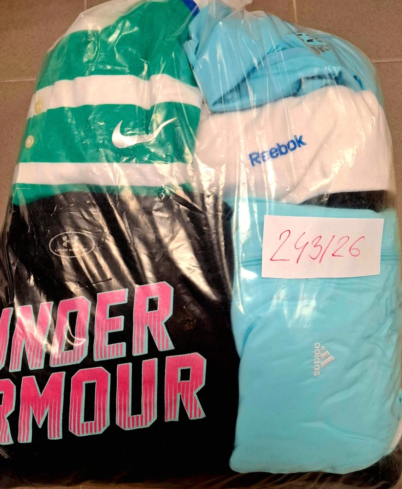 Balík 243/26, Značkový sport pro dospělé a děti + jiné značky., Originál 5 kg,1,2 jak.