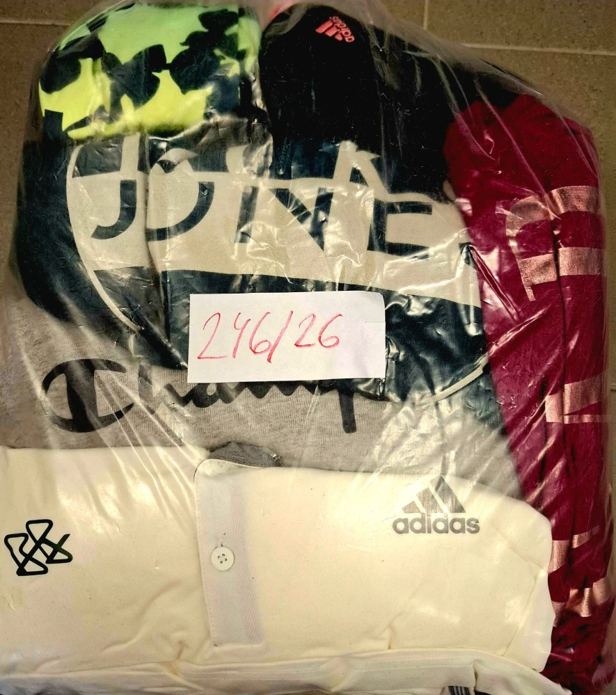 Balík 246/26, Značkový sport pro dospělé a děti + jiné značky., Originál 5 kg,1,2 jak.