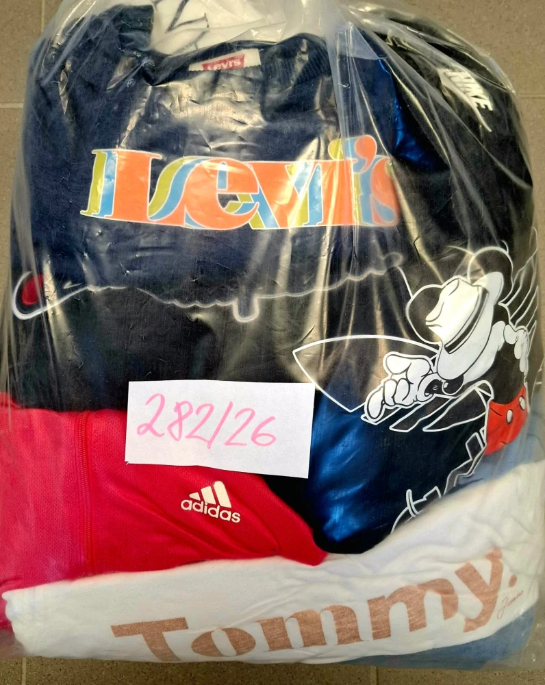 Balík 282/26, Značkový sport pro dospělé a děti + jiné značky., Originál 5 kg,1,2 jak.
