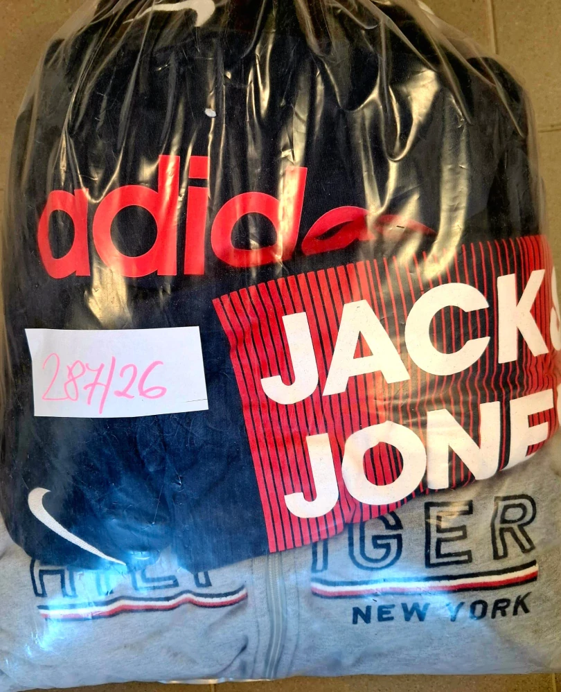 Balík 287/26, Značkový sport pro dospělé a děti + jiné značky., Originál 5 kg,1,2 jak.