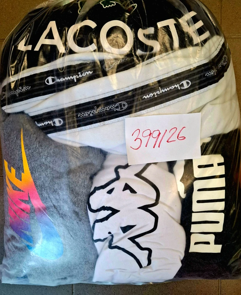 Balík 399/26, Značkový sport pro dospělé a děti + jiné značky., Originál 5 kg,1,2 jak.