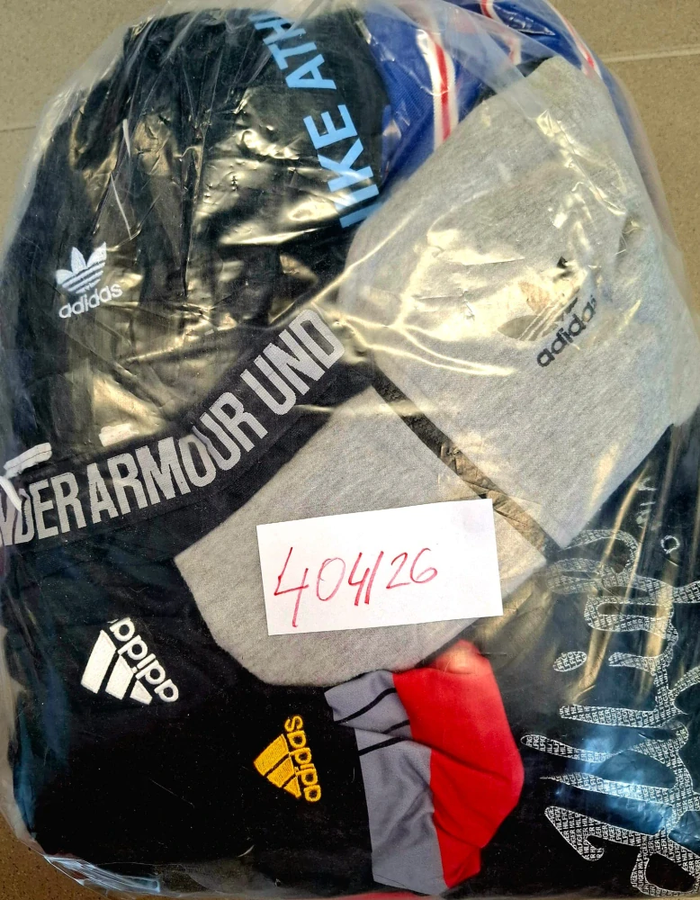 Balík 404/26, Značkový sport pro dospělé a děti + jiné značky., Originál 5 kg,1,2 jak.