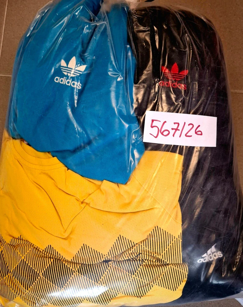 Balík 567/26, Značkový sport pro dospělé a děti + jiné značky., Originál 5 kg,1,2 jak.