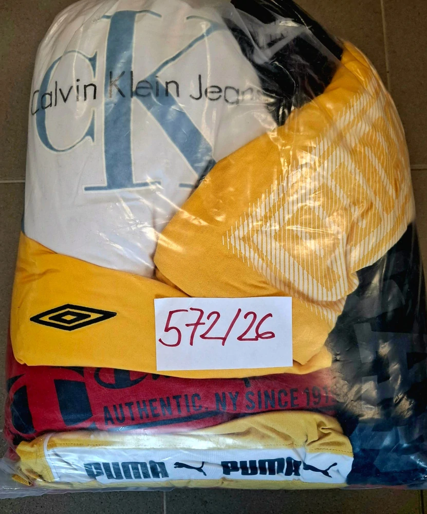 Balík 572/26, Značkový sport pro dospělé a děti + jiné značky., Originál 5 kg,1,2 jak.