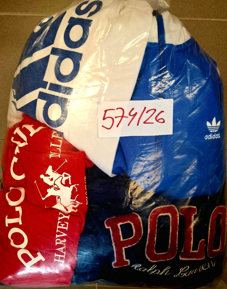 Balík 574/26, Značkový sport pro dospělé a děti + jiné značky., Originál 5 kg,1,2 jak.