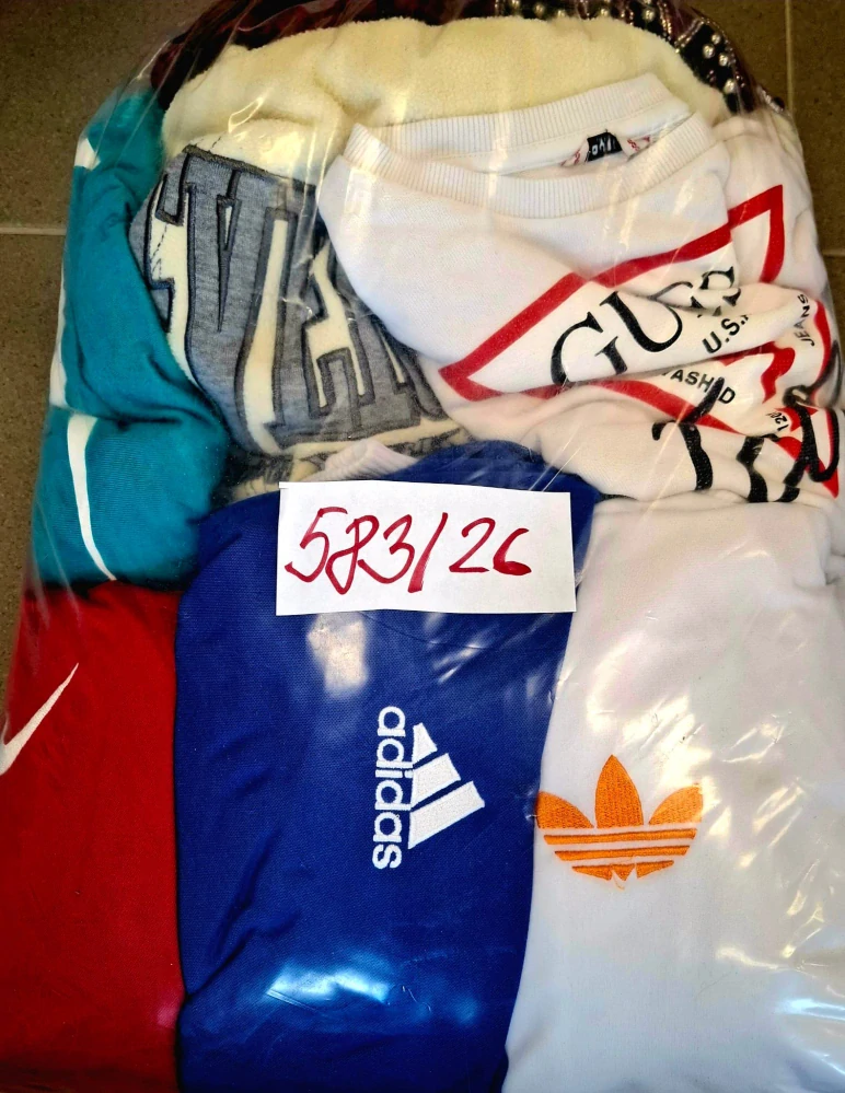 Balík 583/26, Značkový sport pro dospělé a děti + jiné značky., Originál 5 kg,1,2 jak.