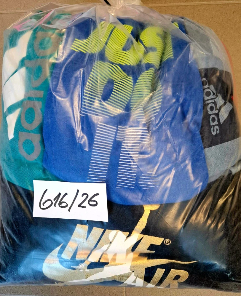 Balík 616/26, Značkový sport pro dospělé a děti + jiné značky., Originál 5 kg,1,2 jak.