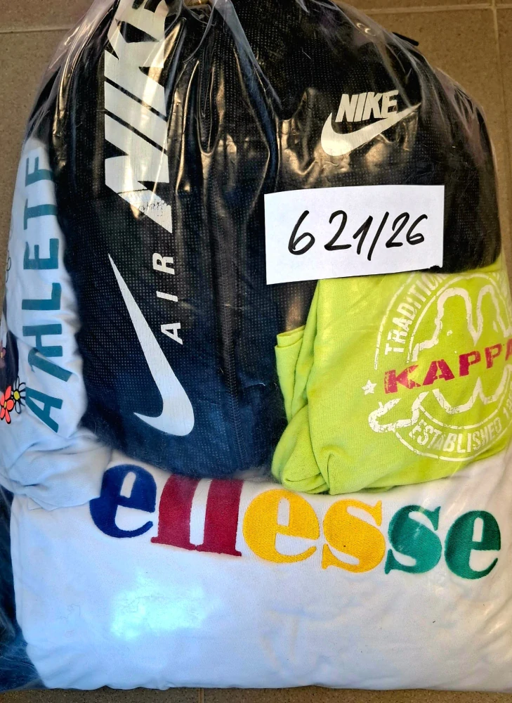Balík 621/26, Značkový sport pro dospělé a děti + jiné značky., Originál 5 kg,1,2 jak.