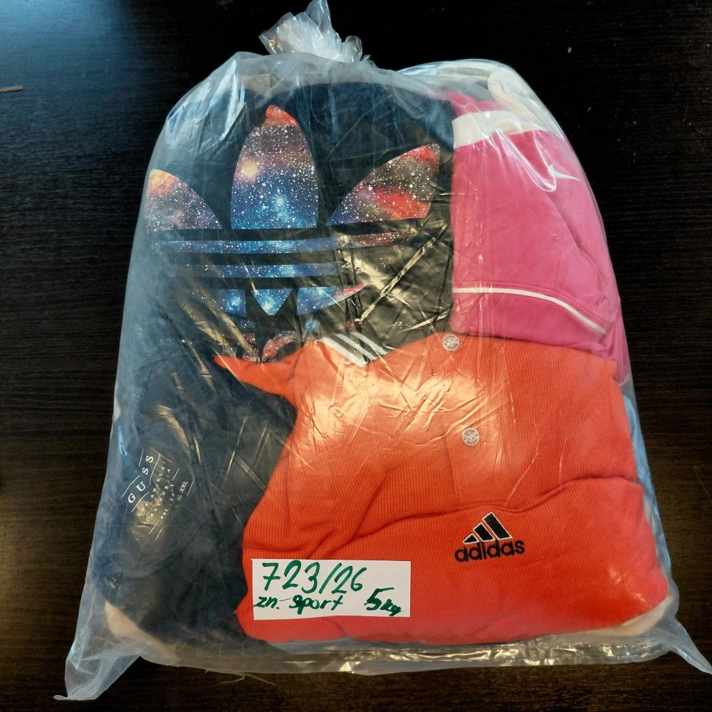 Balík 723/26, Značkový sport pro dospělé a děti + jiné značky., Originál 5 kg,1,2 jak.
