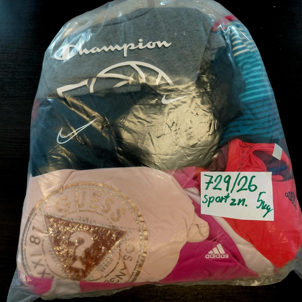Balík 729/26, Značkový sport pro dospělé a děti + jiné značky., Originál 5 kg,1,2 jak.
