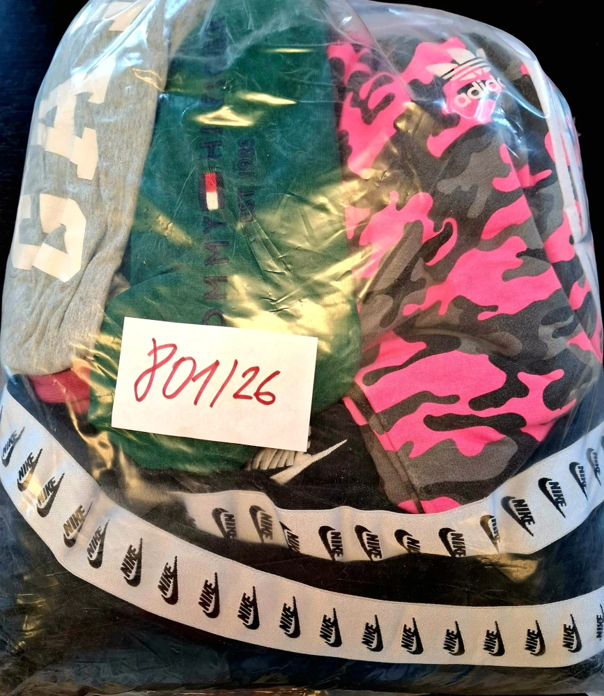 Balík 801/26, Značkový sport pro dospělé a děti + jiné značky., Originál 5 kg,1,2 jak.