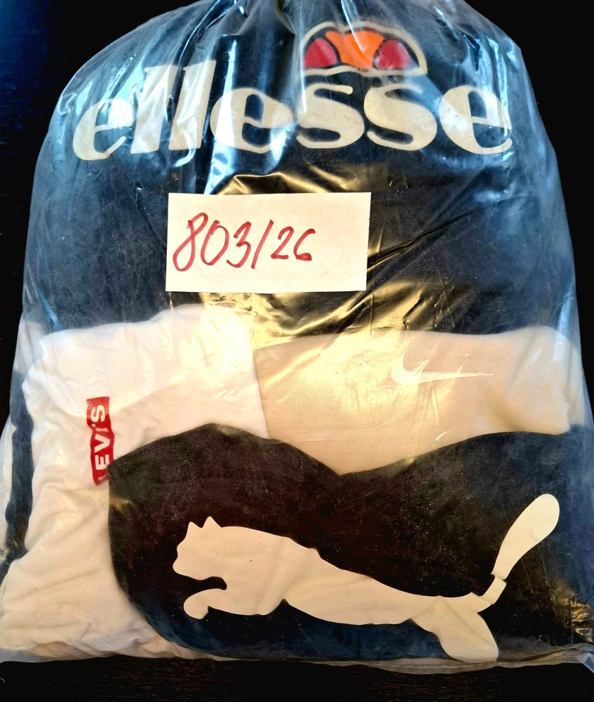 Balík 803/26, Značkový sport pro dospělé a děti + jiné značky., Originál 5 kg,1,2 jak.