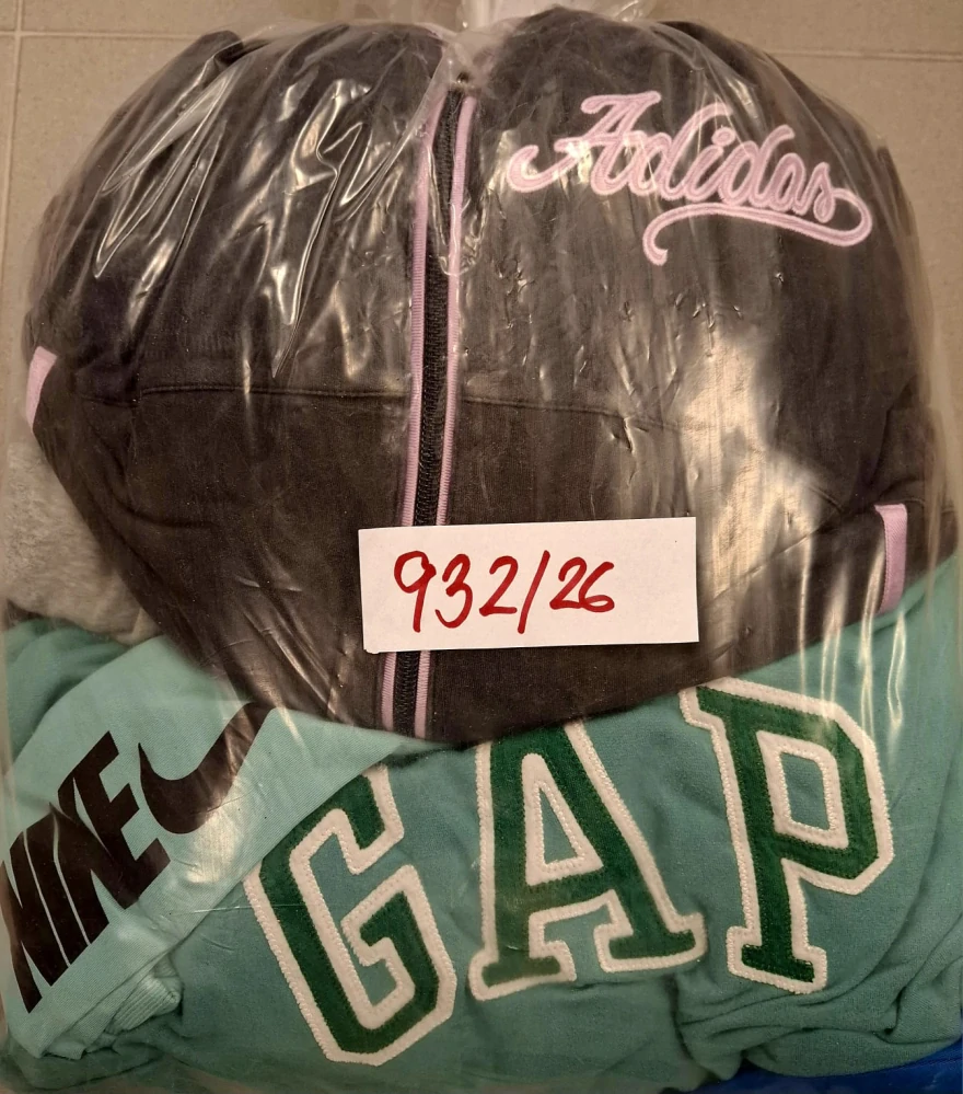 Balík 932/26, Značkový sport pro dospělé a děti + jiné značky., Originál 5 kg,1,2 jak.